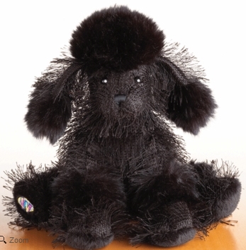 Webkinz 8.5" Black Poodle 36ct Case