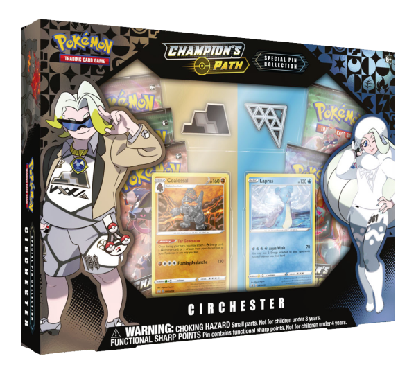 Pokemon Sword & Shield: Champions Path Special Pin Collection - Circhester Gym