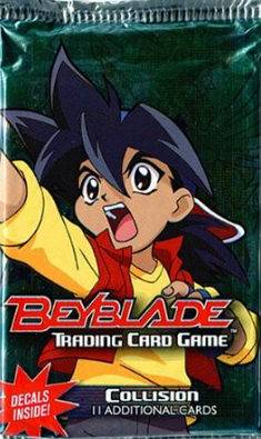 BeyBlade Trading Card Game Collision Booster Pack
