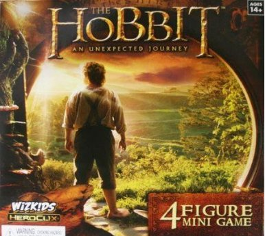 Heroclix Hobbit Unexpected Journey 4-Figure Movie Mini-Game
