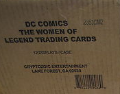 Cryptozoic DC Women of Legend Trading Cards Case