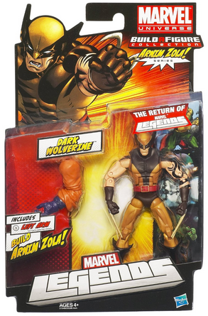 Marvel Legends Universe Dark Wolverine Figure w/ Arnim Zola BAF Part