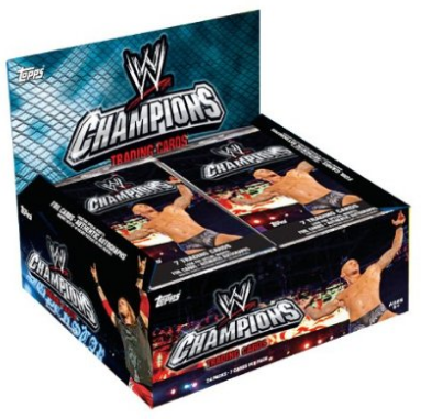 Topps 2011 WWE Champions Trading Cards Booster Box