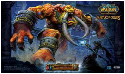 World of Warcraft Battleground Master Troll Playmat