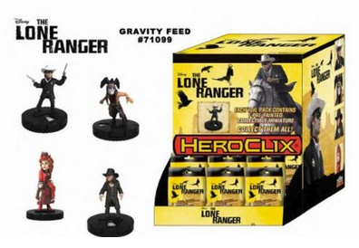 Heroclix Lone Ranger 24ct Gravity Feed Box