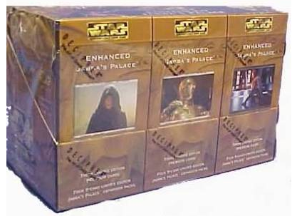 Contents: Star Wars Jabbas Palace Enhanced Box