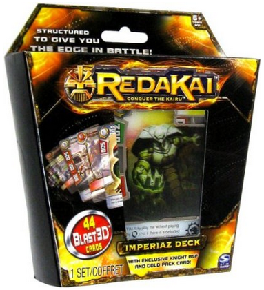 Redakai Conquer The Kairu Imperiaz 44 Blast 3D Card Deck