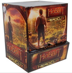 Heroclix Hobbit Unexpected Journey Mass Market 24ct Gravity Feed Display Box