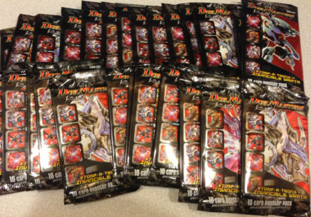 Duel Master Stomp-A-Trons Invincible Wrath Lot of 24 Booster Packs