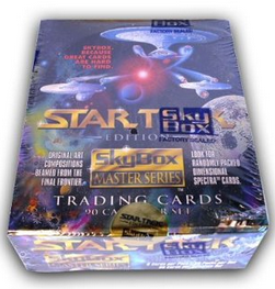 Skybox Star Trek Master Series 1 Trading Cards 36 Count Box
