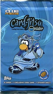 Club Penguin Card Jitsu Water Lot of 24 Booster Packs