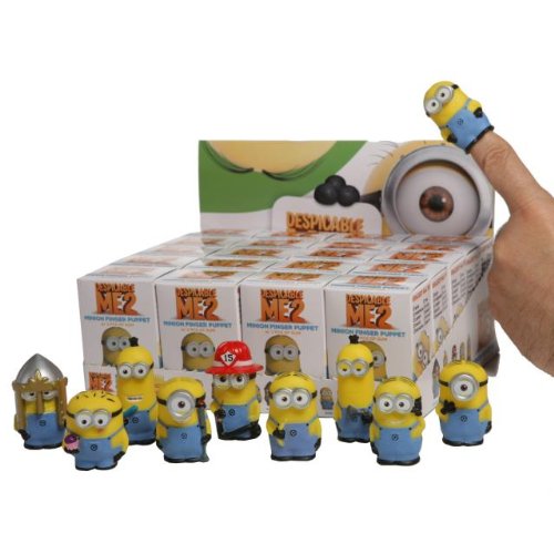 Despicable Me 2 Minions Finger Puppets Blind Pack 20ct Display Box