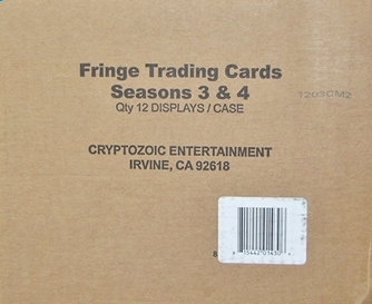 Cryptozoic Fringe Season 3 & 4 Trading Cards Case