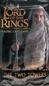 LOTR The Two Towers 36 Booster Pack Lot