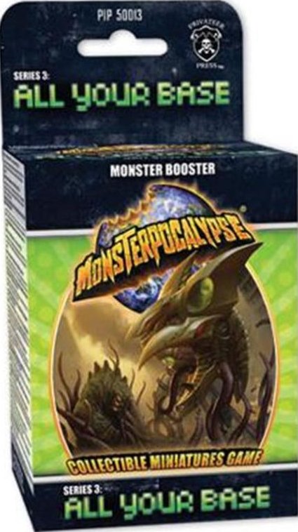 Monsterpocalypse Series 3 All Your Base Monster Booster Case