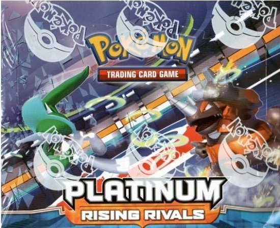 Pokemon Platinum Rising RivalsTheme Box