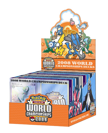 Pokemon 2008 World Championship Decks 8ct Box