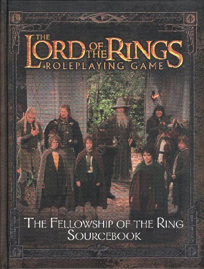 Lord of the Rings RPG Fellowship of the Ring Hard Back Sourcebook