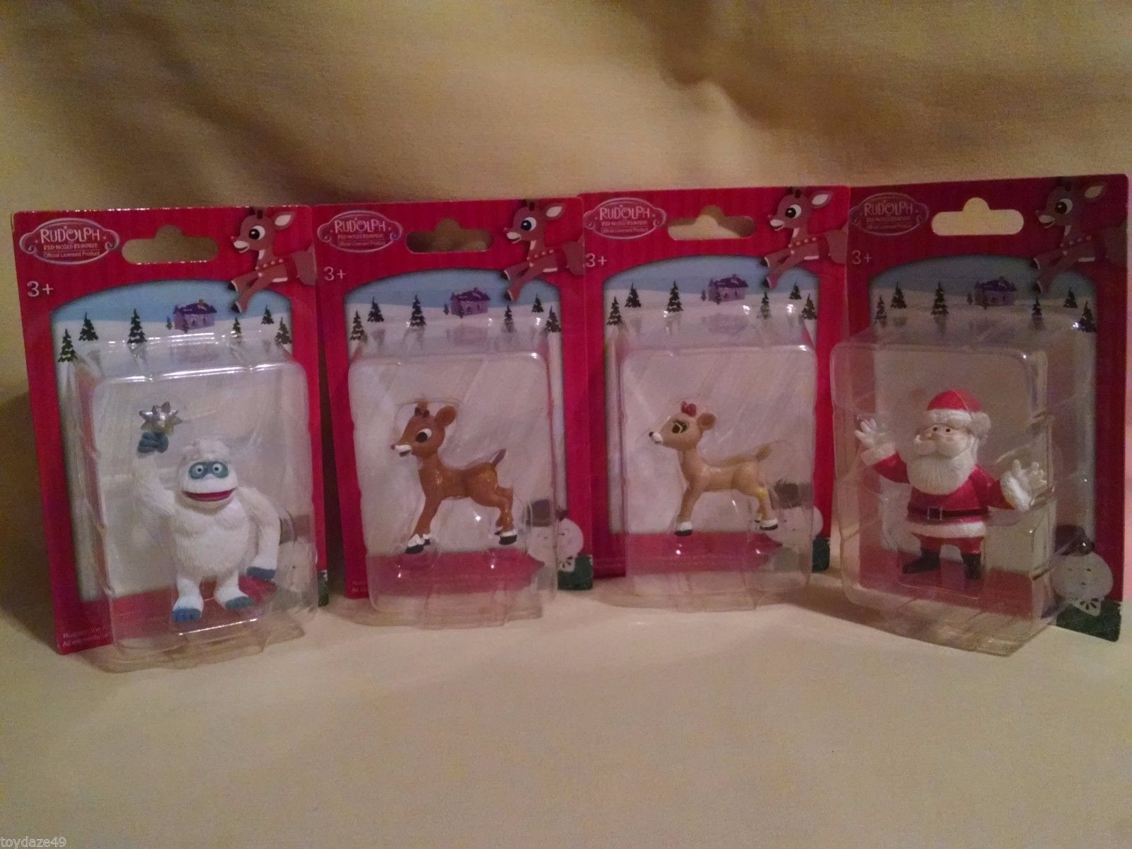 Rudolph The Red Nosed Reindeer 2" FIgure 48ct Case Assortment