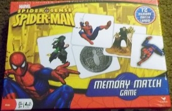 Spider Man Memory Match Game