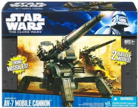 Star Wars Clone Wars Republic AV-7 Mobile Cannon