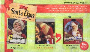 Topps Santa Claus 2007 Holiday Set Trading Cards Box
