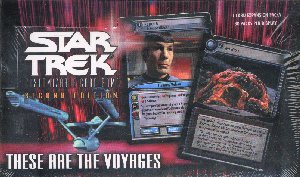 Star Trek 2nd Edition These Are The Voyages Booster Box