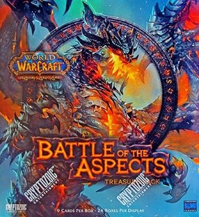 World of Warcraft TCG Battle of AspectsTreasure Pack Box