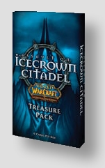 World of Warcraft TCG Assault on Icecrown Citadel Treasure Pack Box Case