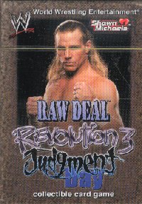WWE Revolution 3 Judgment Day Shawn Michaels Starter Deck